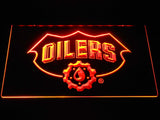 Edmonton Oilers (2) LED Neon Sign Electrical - Orange - TheLedHeroes