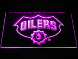 Edmonton Oilers (2) LED Neon Sign Electrical - Purple - TheLedHeroes