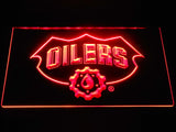 Edmonton Oilers (2) LED Neon Sign USB - Red - TheLedHeroes