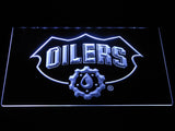 Edmonton Oilers (2) LED Neon Sign USB - White - TheLedHeroes