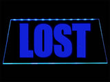 LOST LED Neon Sign USB - Blue - TheLedHeroes