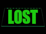 LOST LED Neon Sign USB - Green - TheLedHeroes
