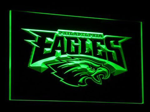 Philadelphia Eagles LED Neon Sign USB - Green - TheLedHeroes
