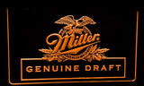 Miller Geniune Draft LED Neon Sign USB - Orange - TheLedHeroes