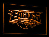 Philadelphia Eagles LED Neon Sign USB - Orange - TheLedHeroes