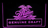 Miller Geniune Draft LED Neon Sign USB - Purple - TheLedHeroes