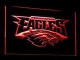 Philadelphia Eagles LED Neon Sign Electrical - Red - TheLedHeroes