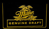 Miller Geniune Draft LED Neon Sign USB - Yellow - TheLedHeroes