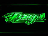 Toronto Blue Jays (9) LED Neon Sign USB - Green - TheLedHeroes