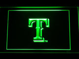 Texas Rangers (3) LED Neon Sign USB - Green - TheLedHeroes