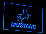 FREE Mustang  LED Sign - Blue - TheLedHeroes