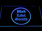 Black Label Society LED Neon Sign USB - Blue - TheLedHeroes