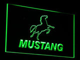 Mustang  LED Neon Sign Electrical - Green - TheLedHeroes