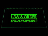 Law & Order: Special Victims Unit LED Neon Sign USB - Green - TheLedHeroes