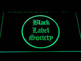 Black Label Society LED Neon Sign USB - Green - TheLedHeroes