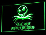The Nightmare Before Christmas LED Neon Sign USB - Green - TheLedHeroes