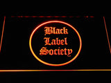 Black Label Society LED Neon Sign Electrical - Orange - TheLedHeroes