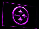 Pittsburgh Steelers LED Neon Sign Electrical - Purple - TheLedHeroes