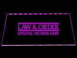 Law & Order: Special Victims Unit LED Neon Sign Electrical - Purple - TheLedHeroes