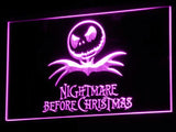 The Nightmare Before Christmas LED Neon Sign USB - Purple - TheLedHeroes