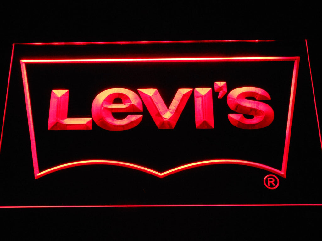 Levi's LED Neon Sign USB - Red - TheLedHeroes