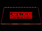 FREE Law & Order: Special Victims Unit LED Sign - Red - TheLedHeroes