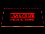 Law & Order: Special Victims Unit LED Neon Sign USB - Red - TheLedHeroes