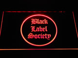 Black Label Society LED Neon Sign Electrical - Red - TheLedHeroes