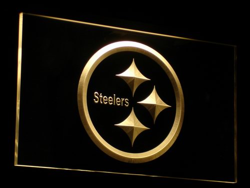 FREE Pittsburgh Steelers LED Sign - Yellow - TheLedHeroes