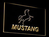 Mustang  LED Neon Sign USB - Yellow - TheLedHeroes