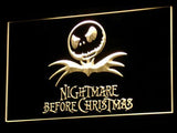 The Nightmare Before Christmas LED Neon Sign USB - Yellow - TheLedHeroes