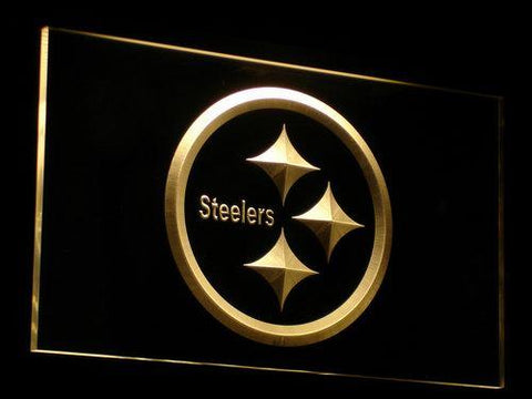 Pittsburgh Steelers LED Neon Sign Electrical - Yellow - TheLedHeroes
