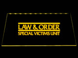 Law & Order: Special Victims Unit LED Neon Sign USB - Yellow - TheLedHeroes