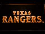 Texas Rangers (4) LED Neon Sign USB -  - TheLedHeroes