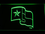 Texas Rangers (5) LED Neon Sign Electrical - Green - TheLedHeroes