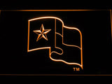 Texas Rangers (5) LED Neon Sign USB - Orange - TheLedHeroes