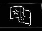 Texas Rangers (5) LED Neon Sign Electrical - White - TheLedHeroes