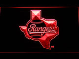 FREE Texas Rangers (6) LED Sign - Red - TheLedHeroes