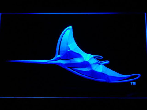 Tampa Bay Rays (4) LED Neon Sign Electrical - Blue - TheLedHeroes