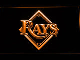 Tampa Bay Rays LED Neon Sign Electrical - Orange - TheLedHeroes