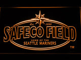 Seattle Mariners Safeco Field LED Neon Sign USB - Orange - TheLedHeroes