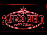 Seattle Mariners Safeco Field LED Neon Sign Electrical - Red - TheLedHeroes