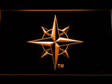 Seattle Mariners (5) LED Neon Sign Electrical - Orange - TheLedHeroes