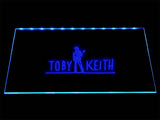 Toby Keith LED Neon Sign Electrical - Blue - TheLedHeroes
