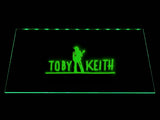 Toby Keith LED Neon Sign Electrical - Green - TheLedHeroes