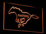Mustang (2) LED Neon Sign Electrical - Orange - TheLedHeroes