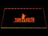 Toby Keith LED Neon Sign Electrical - Orange - TheLedHeroes