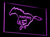 Mustang (2) LED Neon Sign USB - Purple - TheLedHeroes