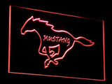 Mustang (2) LED Neon Sign USB - Red - TheLedHeroes