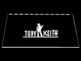 Toby Keith LED Neon Sign USB - White - TheLedHeroes